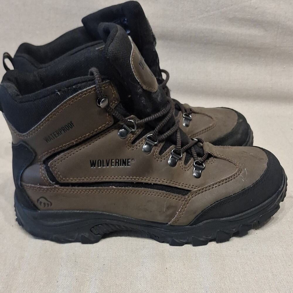 Wolverine Men's Waterproof Hiking Boots Brown Black Extra Wide Size 9 MPN W05103